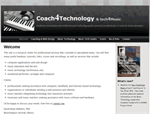 Tablet Screenshot of coach4technology.net